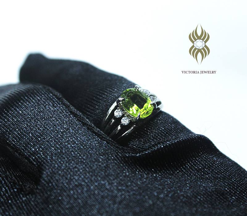 Nhẫn Đá Peridot - RT232P5